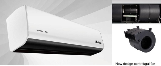 2025 Nieuwe CCC White Cooling Compact Air Curtain Voor ventilatie 35 inch - 79 inch