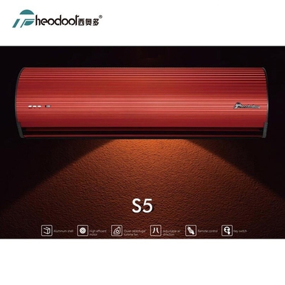 2025 Nieuw boogvormig aluminium koelluchtgordijn voor ventilatie van commerciële gebouwen 20m/s