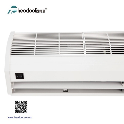Natuurlijke windlucht gordijn FM-12 serie 900-2000mm 230V wandmontage