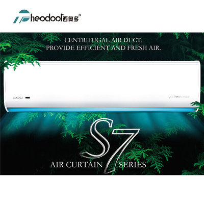 S7-serie Luchtgordijn 2000m3/h 230V Muurmontage voor 2,3-3,2m deuren