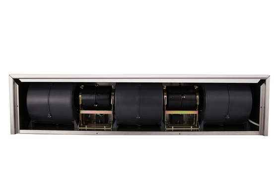 SS304 roestvrij staal luchtgordijn 1500 mm voor 2,5-4m deuren