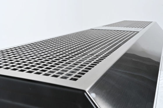 Luchtgordijn van roestvrij staal 2000m3/h 230V voor energiebesparing