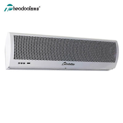 Mini Cross Flow Overhead Air Curtain Compact Over Door Heaters Grootte 600mm