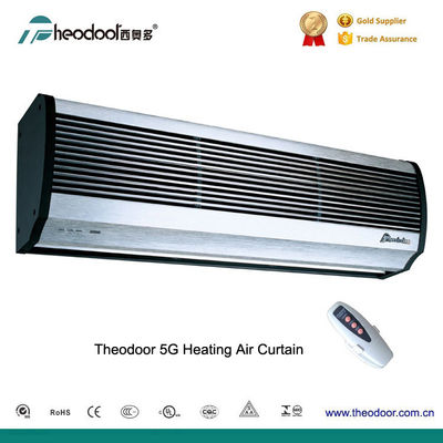 2025Theodoor 5G Silver Series Door Air Screen Warmluchtgordijn Met PTC Verwarmingselementen