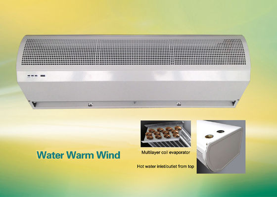 2025 waterbron verdamper ventilator spoel serie verwarmd lucht gordijn voor 1m, 1,5m, 2m deur