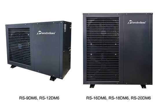 2025 Nieuwe R32 DC-omvormer warmtepomp Monoblok waterverwarmer Energie-efficiëntie
