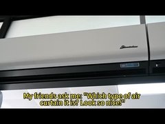 2025 S3-serie aangepast dekluis Luchtgordijn voor deuren in commerciële met afstandsbediening